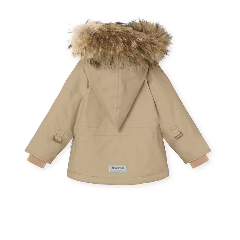 MATWANG Fleece Lined Winter Jacket Fur . GRS