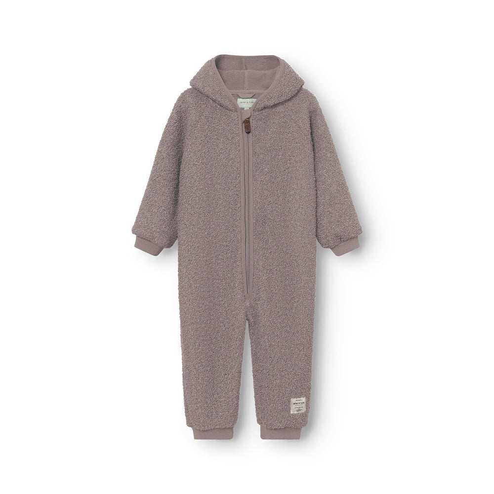 Matadel Teddyfleece Jumpsuit Zinc Purple