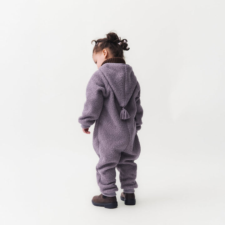 Matadel Teddyfleece Jumpsuit Zinc Purple