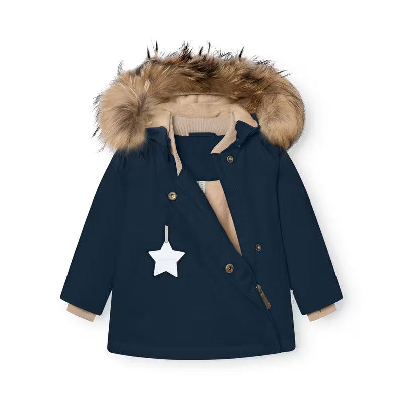 MATWANG Fleece Lined Winter Jacket Fur . GRS