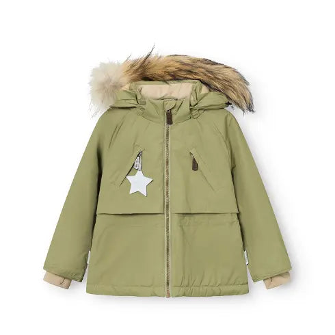 MATALGEANA Fleece Lined Winter Jacket Fur. GRS