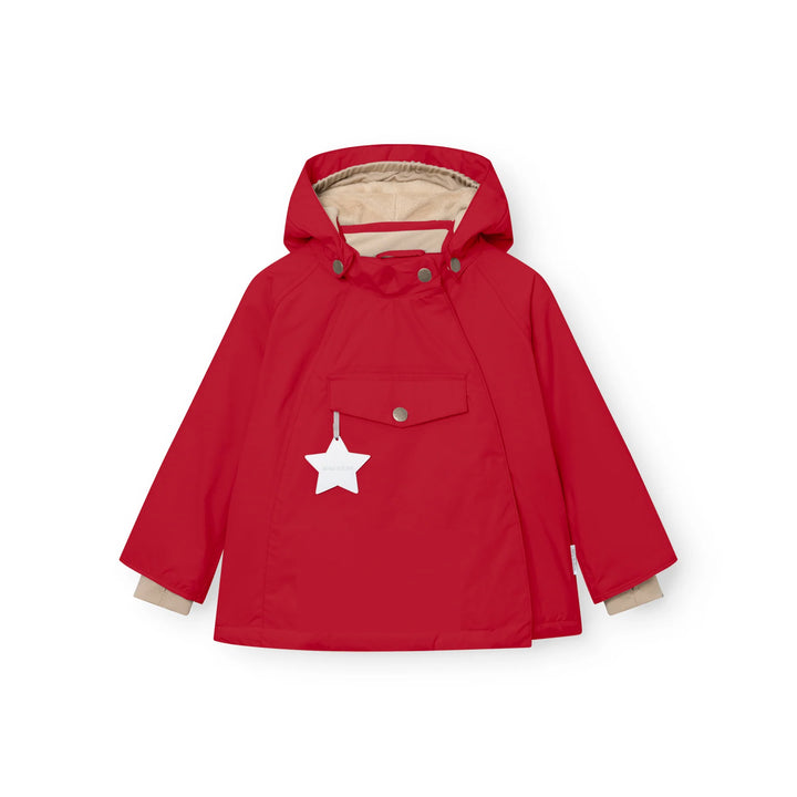 MATWANG Fleece Lined Winter Jacket. GRS | Chili Pepper