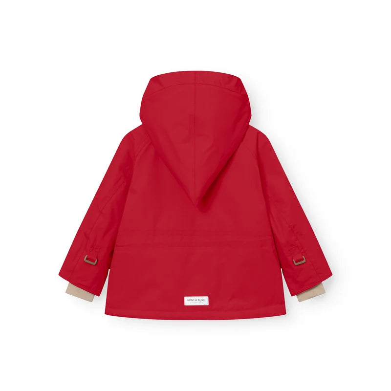 MATWANG Fleece Lined Winter Jacket. GRS | Chili Pepper