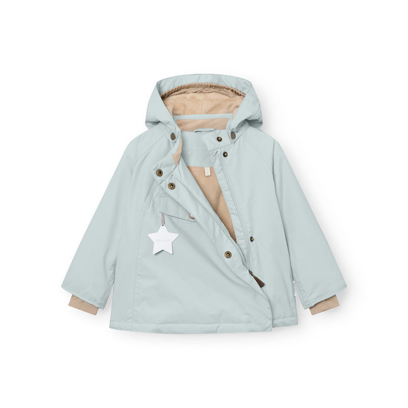 MATWANG Fleece Lined Winter Jacket. GRS | Baby Blue