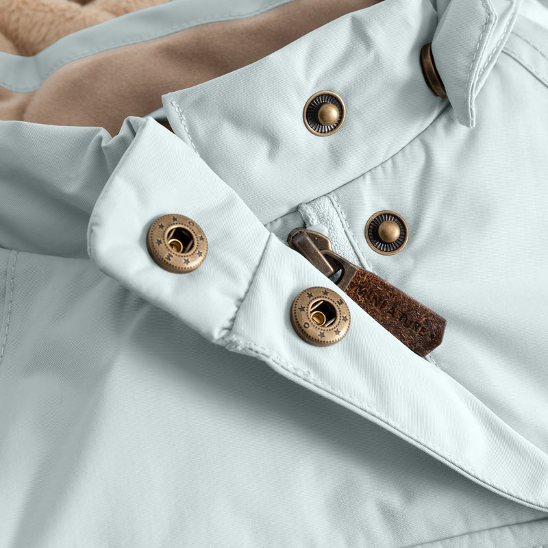 MATWANG Fleece Lined Winter Jacket. GRS | Baby Blue