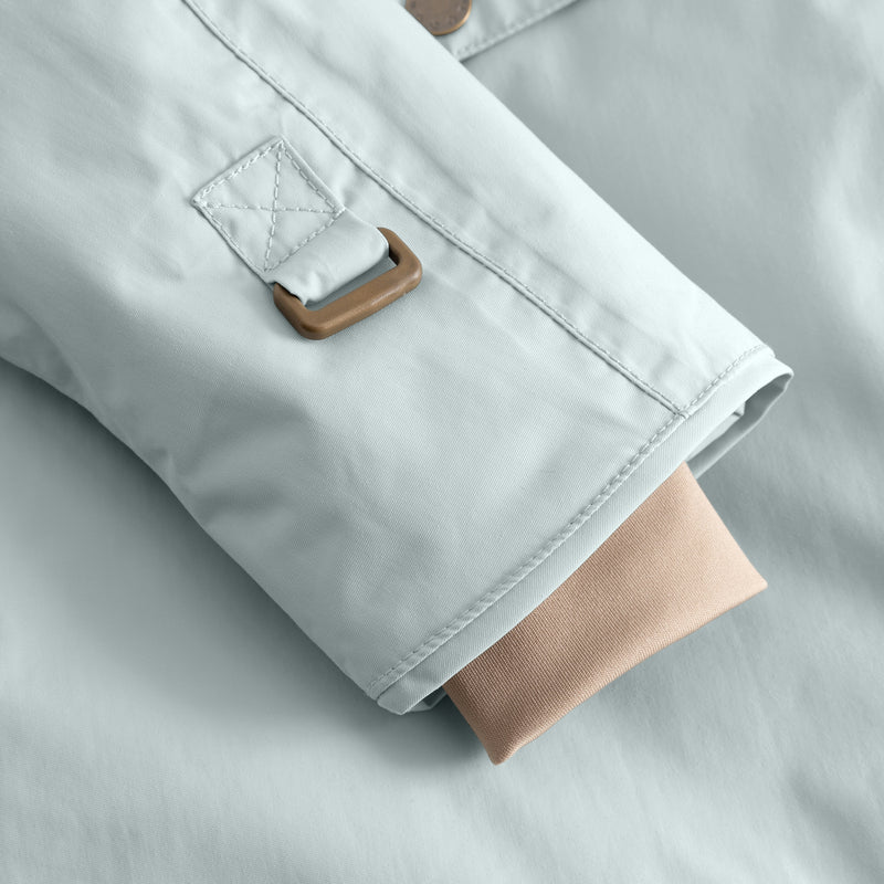 MATWANG Fleece Lined Winter Jacket. GRS | Baby Blue