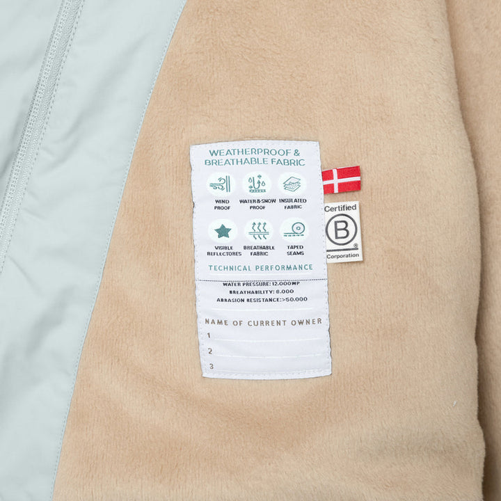 MATWANG Fleece Lined Winter Jacket. GRS | Baby Blue