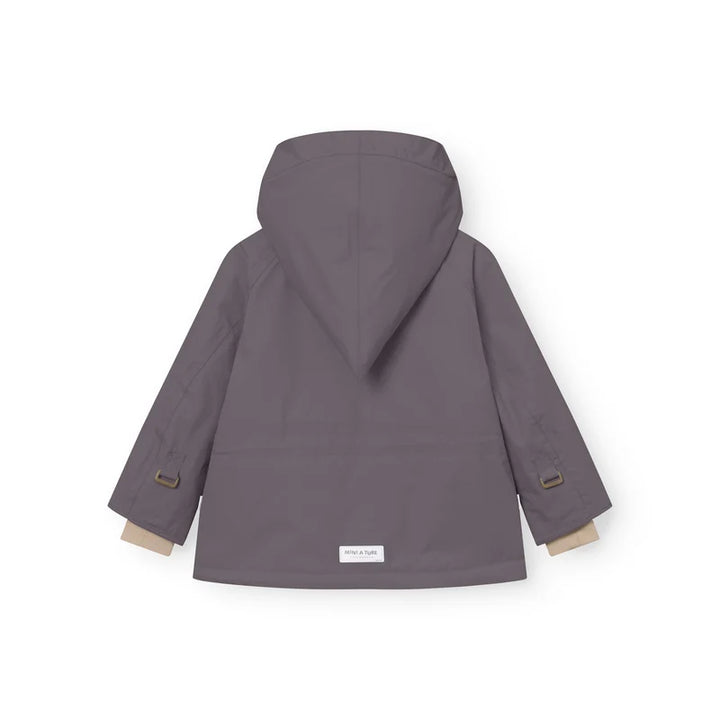 MATWANG Fleece Lined Winter Jacket. GRS | Plum Kitten