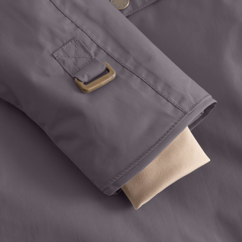 MATWANG Fleece Lined Winter Jacket. GRS | Plum Kitten