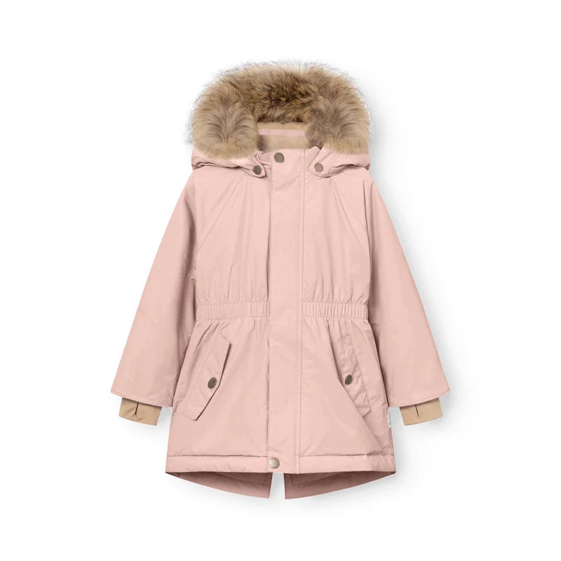 MATVIKANIA fleece lined winter jacket fur. GRS | Adobe Rose