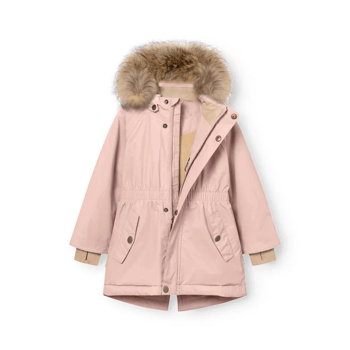 MATVIKANIA fleece lined winter jacket fur. GRS | Adobe Rose