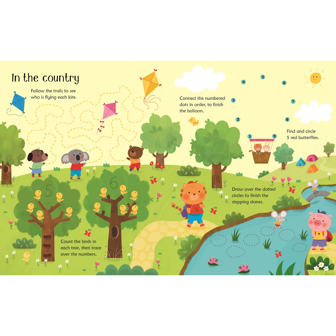 Wipe-Clean Summer Activities