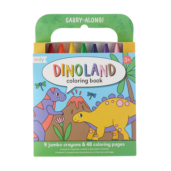 Carry-Along Coloring Book and Crayon Set