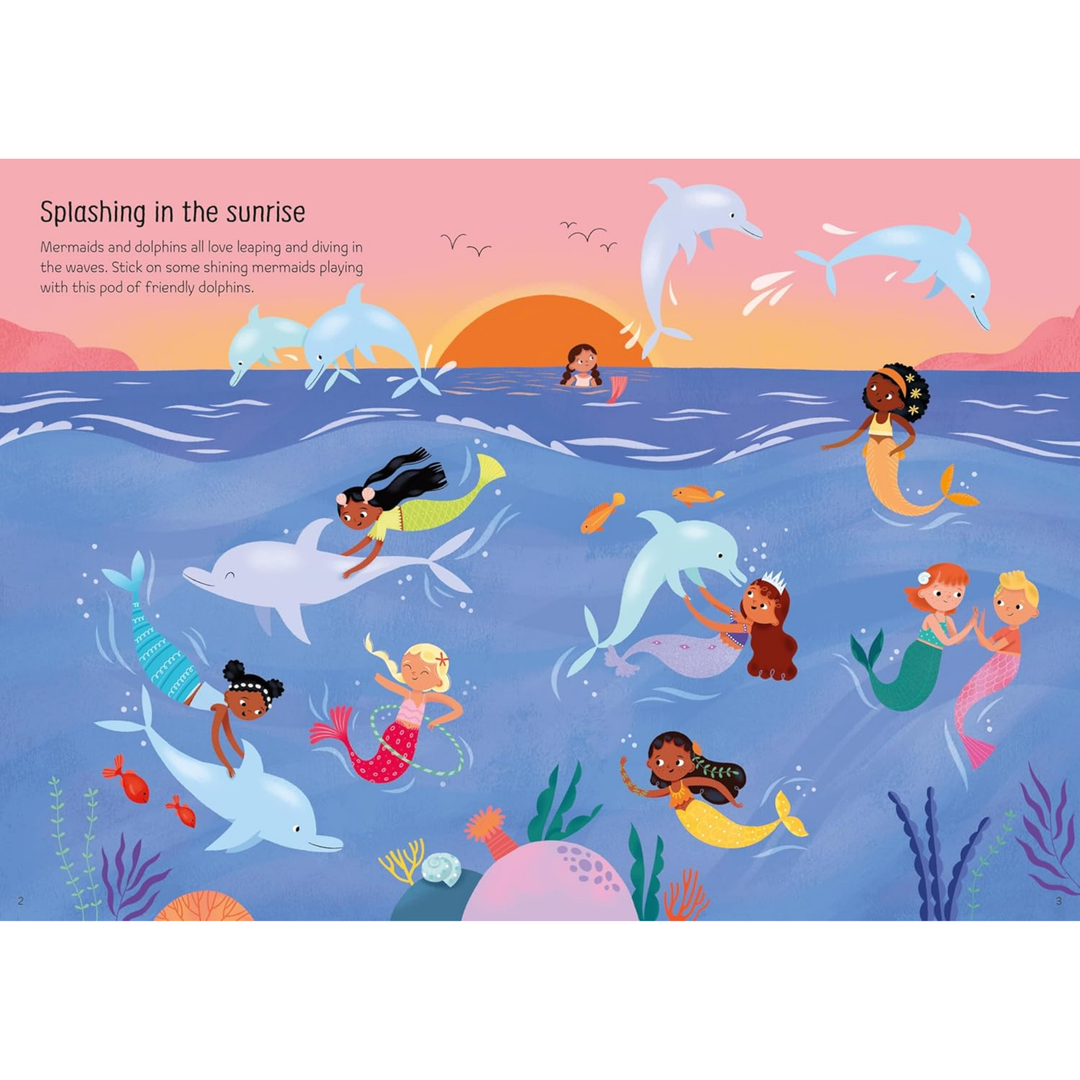 Sparkly Mermaids Sticker Book