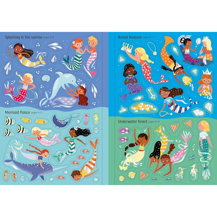 Sparkly Mermaids Sticker Book