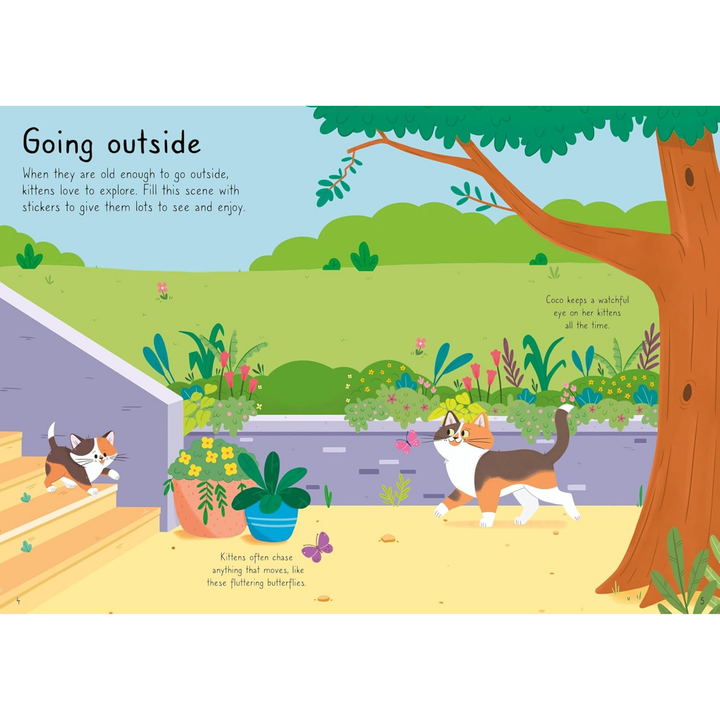 Little First Stickers Cats and Kittens