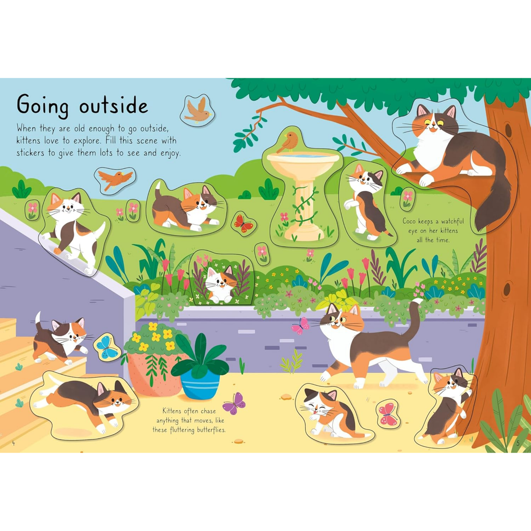 Little First Stickers Cats and Kittens