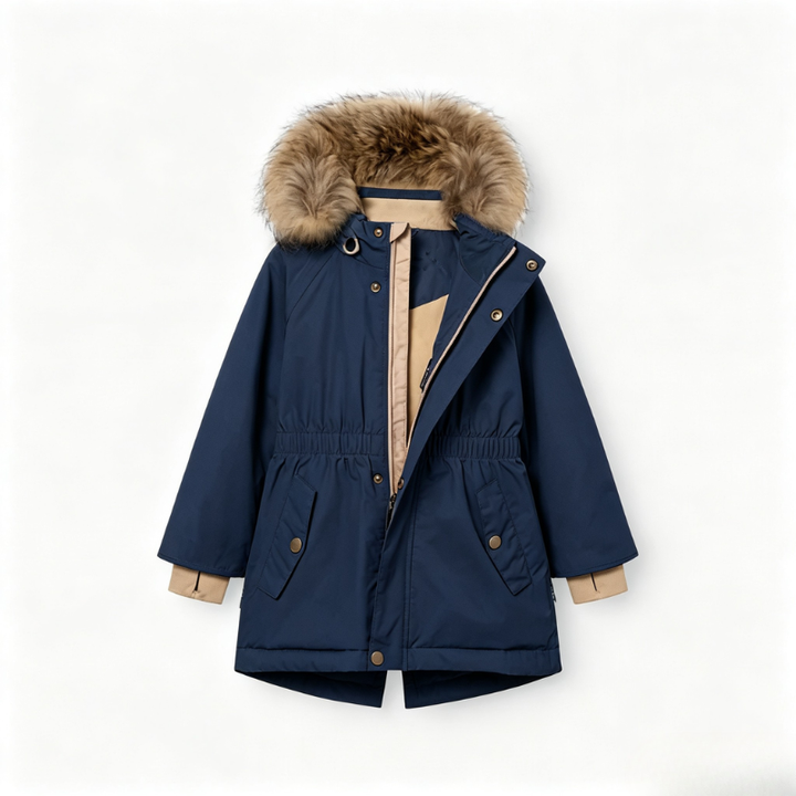 MATVIKANIA fleece lined winter jacket fur. GRS | Outer Space