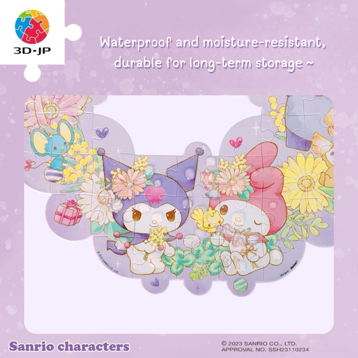 3D Sanrio puzzle Wreath 59pcs