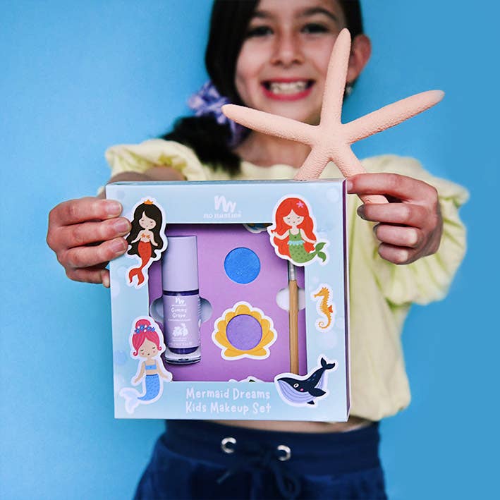 Mermaid Dreams Natural Kids Makeup Gift Set