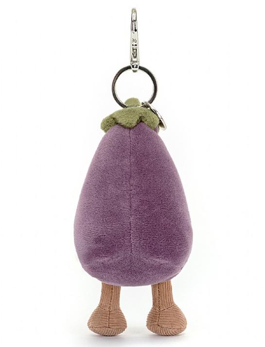 Vivacious Aubergine Bag Charm