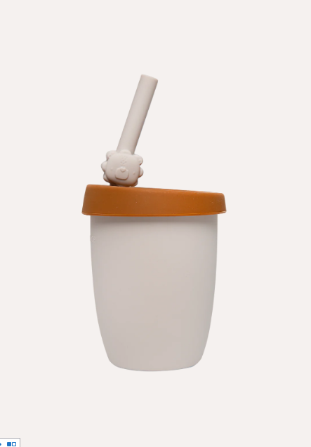 Born To Be Wild Kids Cup with Straw