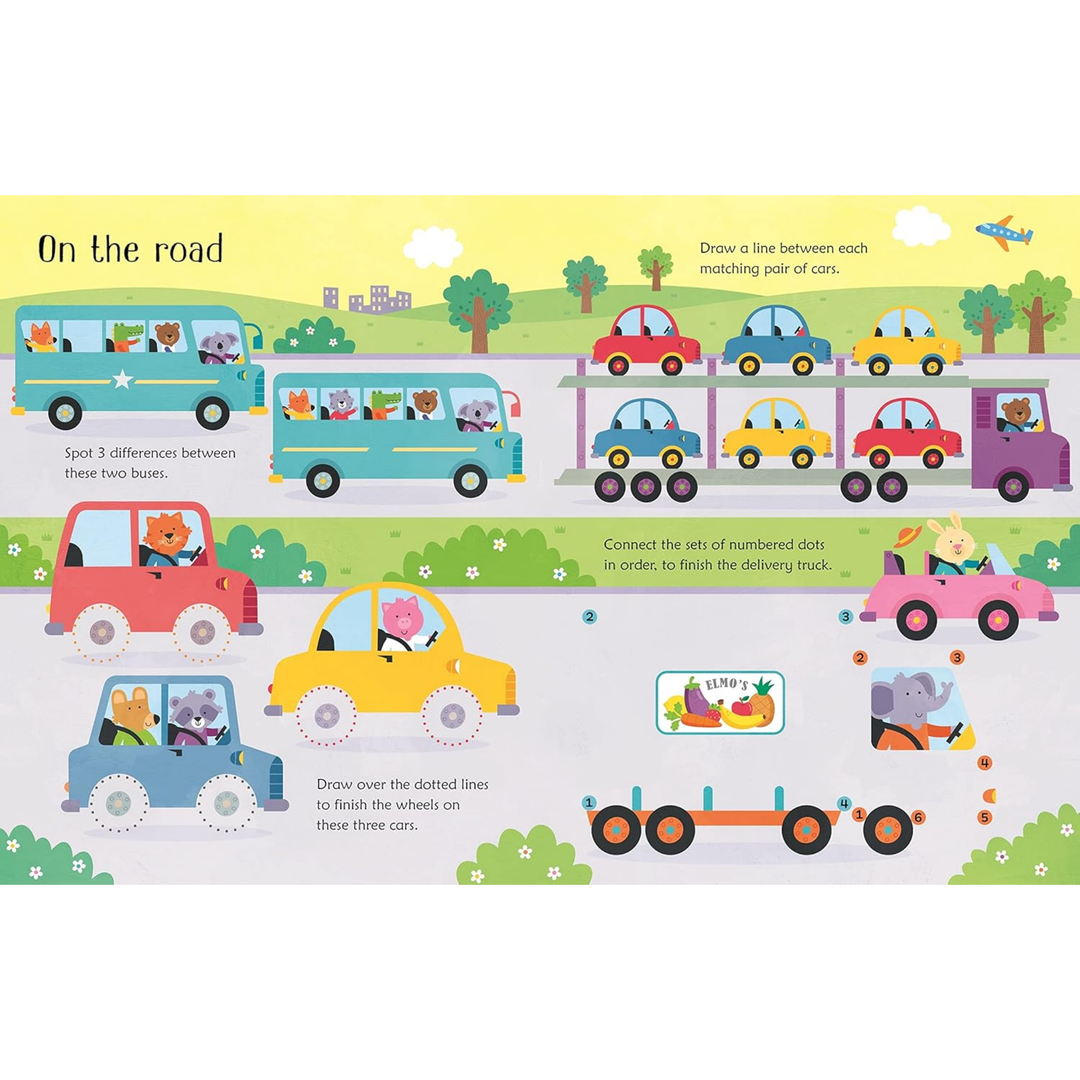 Wipe-Clean Things That Go Activities