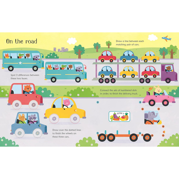 Wipe-Clean Things That Go Activities