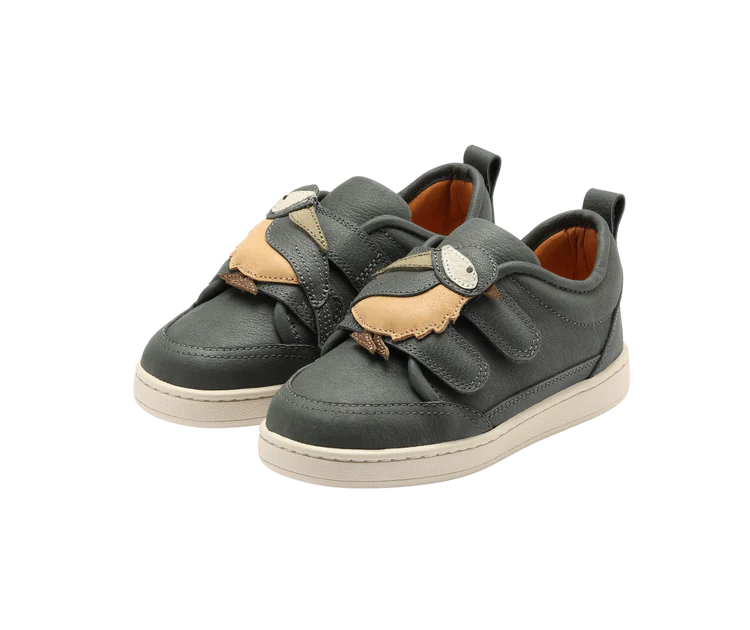 Kien Sneakers | Chickadee | Petrol Leather