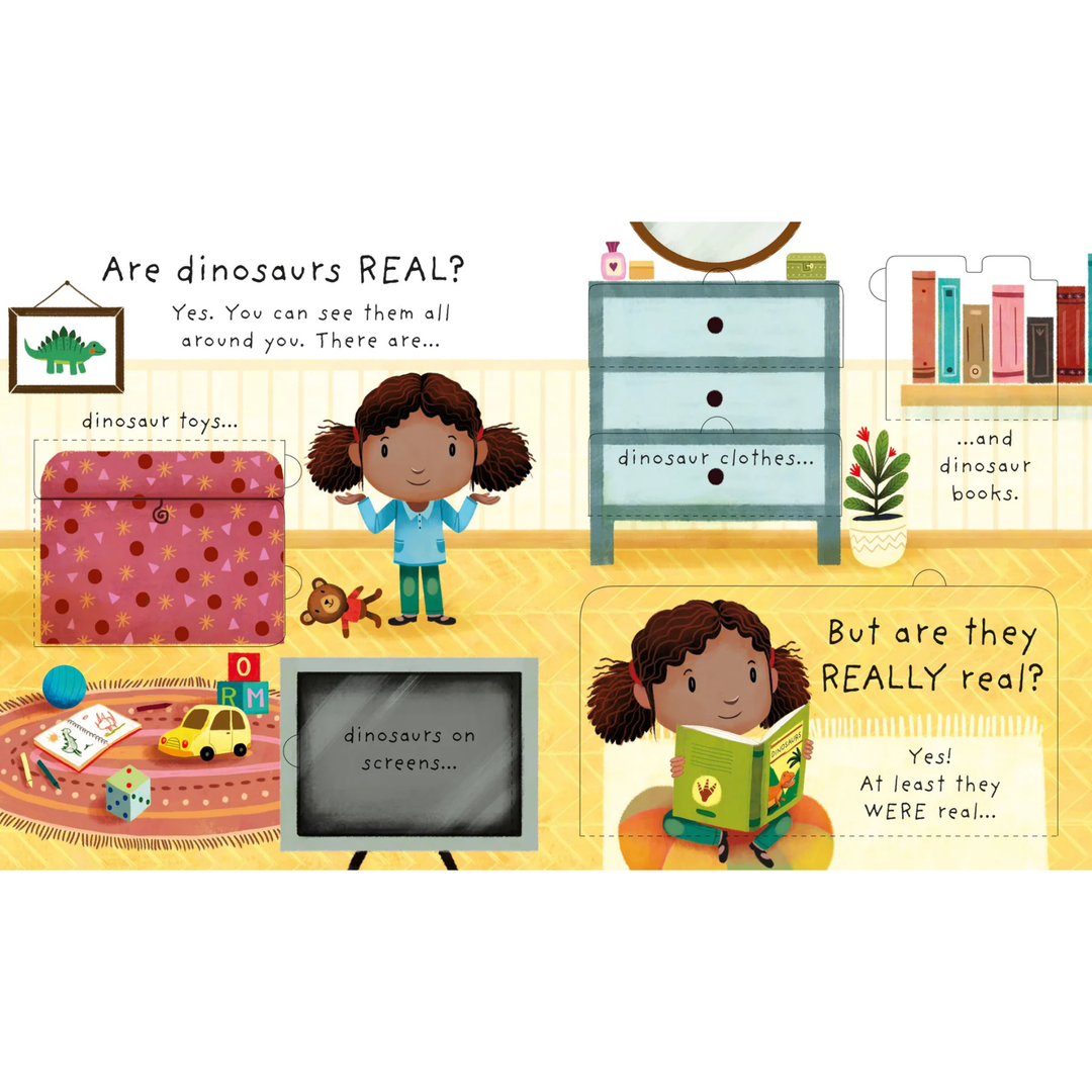 Very First Questions and Answers Are Dinosaurs Real?