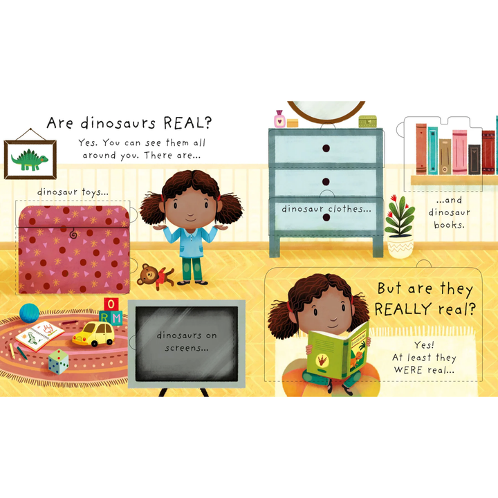 Very First Questions and Answers Are Dinosaurs Real?