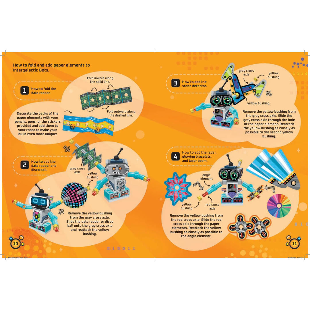 LEGO Books Build and Stick - Robots