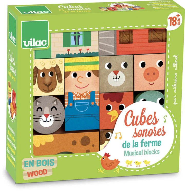 Stacking - Musical blocks Farm