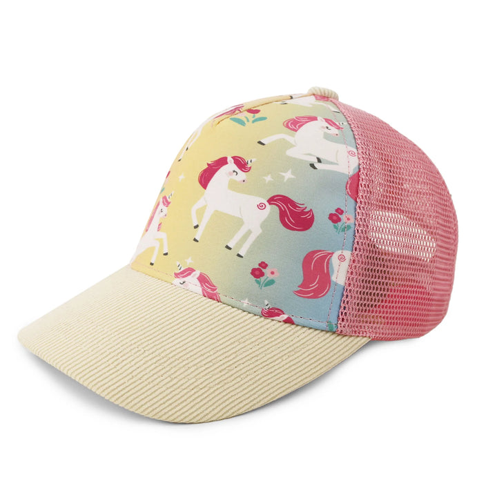 Kid's Printed Ball Cap| Unicorn