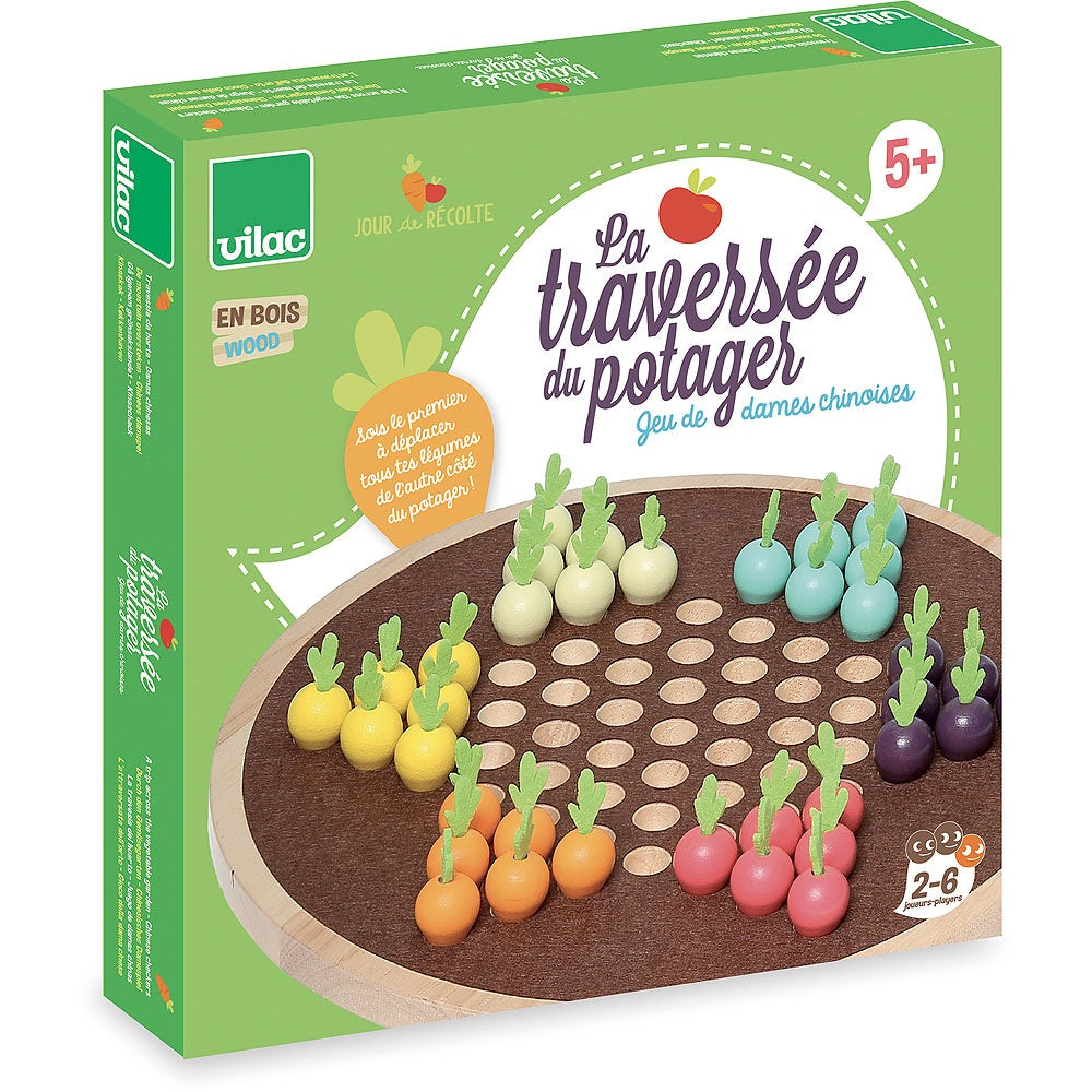 Vilac Vegetable Garden Chinese Checkers