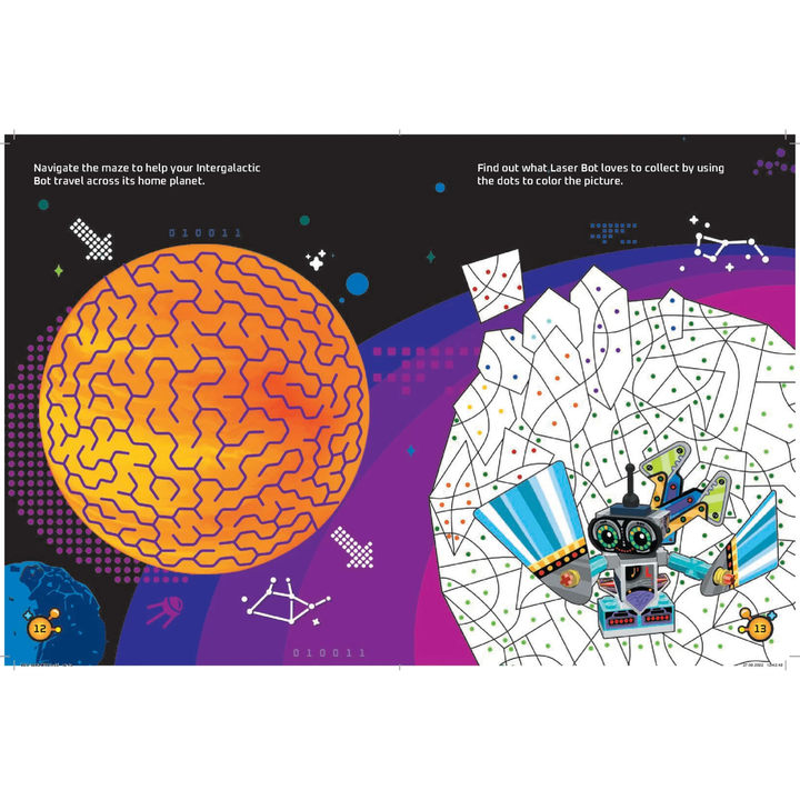 LEGO Books Build and Stick - Robots