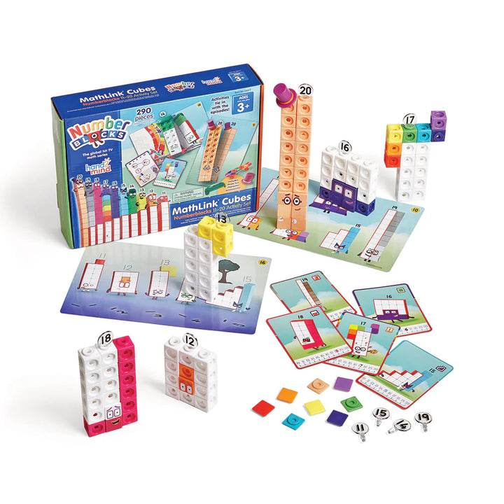 Numberblocks Mathlink Cube 11-20 Math Activity Set