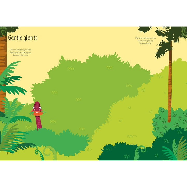 Little First Stickers Dinosaurs