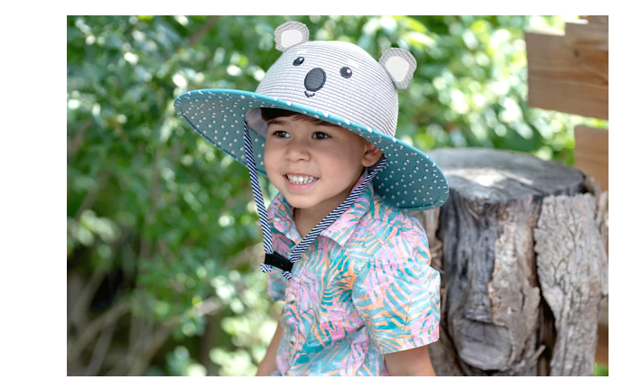 Kids Lifeguard Straw Hat | Koala