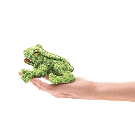Mini Frog Finger Puppet