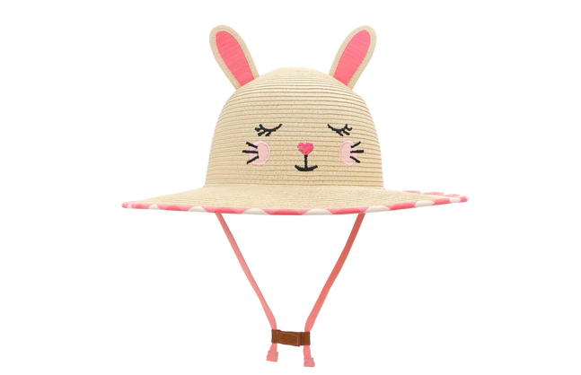 Kids Lifeguard Straw Hat | Bunny