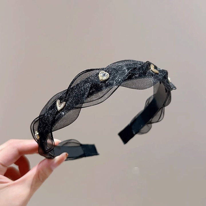 Glitter Mesh Headband