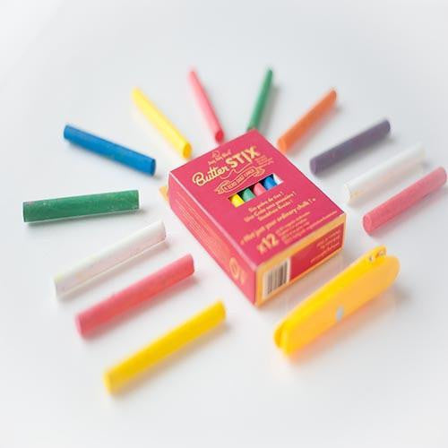 Colour Butterstix with Chalk Holder