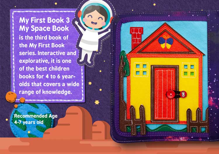 My First Book - Space Book Galaxy