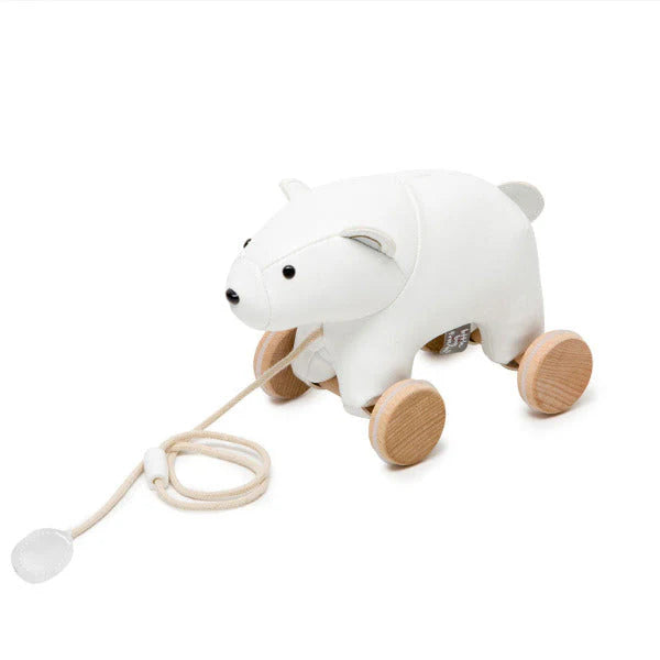 Pull Along Friends - Polar Bear
