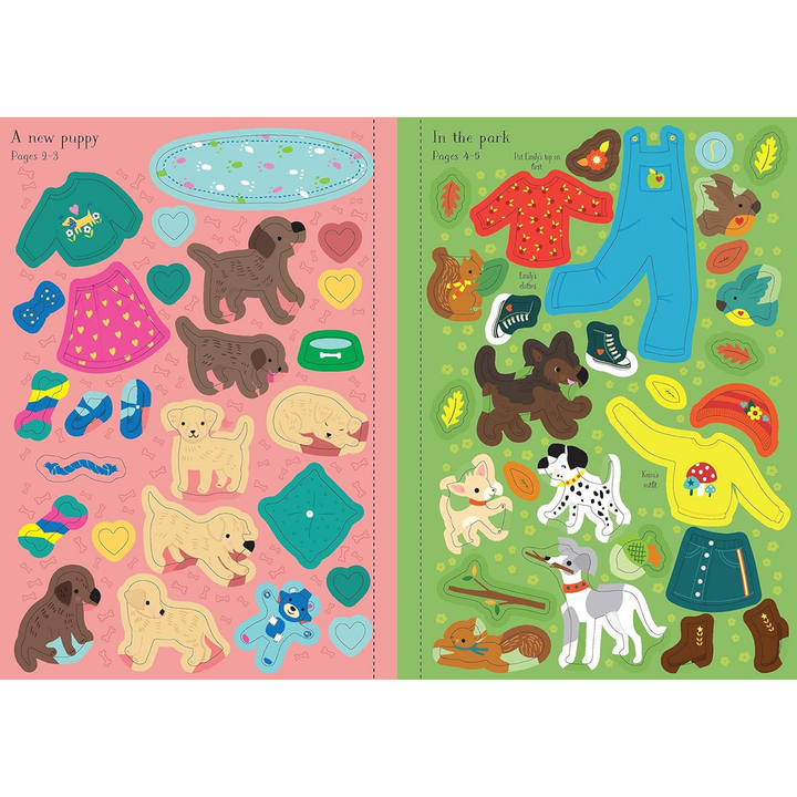 Little Sticker Dolly Dressing Puppies