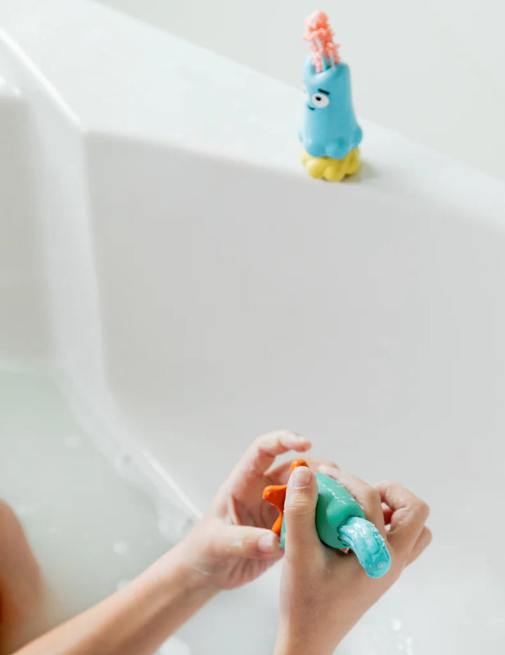 Pataploof - Pink and Blue Bath & Shower dough set with Bloop and Ploofy