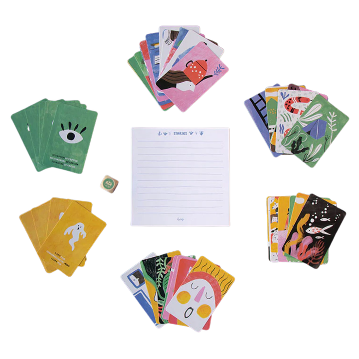 The Art of Creating Stories: A Cooperative Game