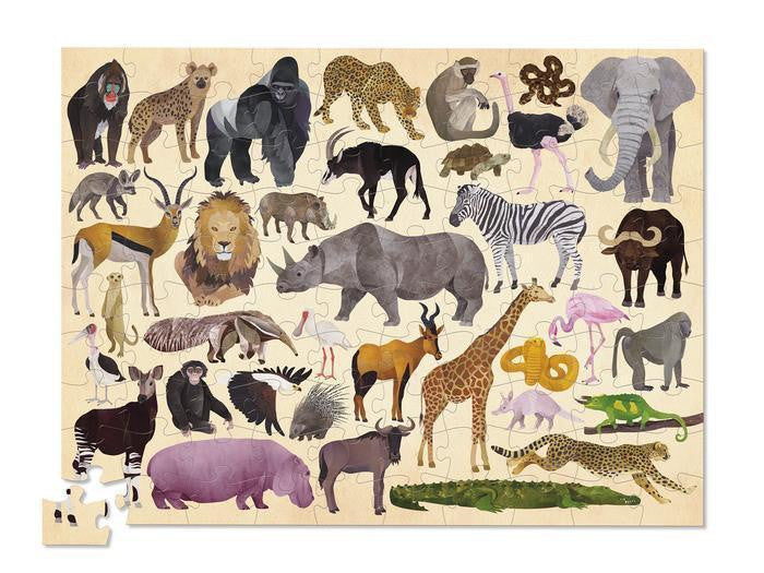 Wild Animals Puzzle 100pc