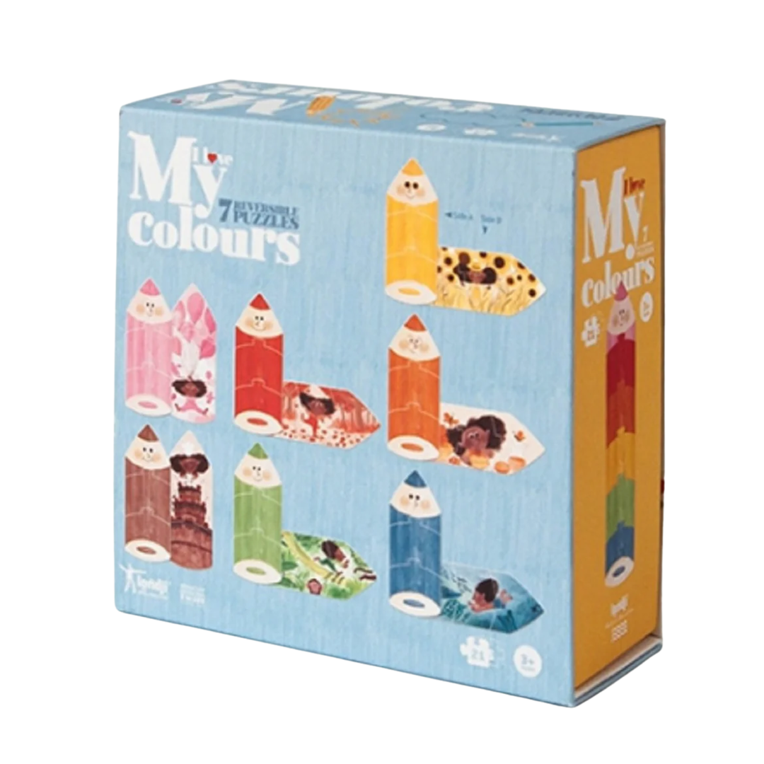 Puzzle - I Love My Colours